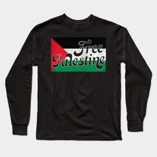 Free Palestine // Support Palestine Long Sleeve T-Shirt